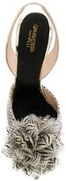 Thumbnail for your product : Giambattista Valli Snake Effect Slingback Pumps