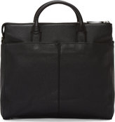 Thumbnail for your product : Mackage Black Pebbled Leather Dutch Tote