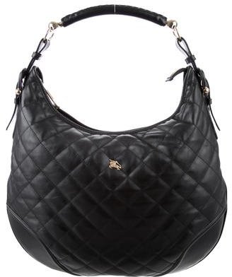 Burberry Hoxton Quilted Hobo