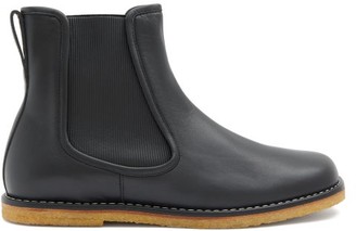 Loewe Leather Chelsea Boots - Black