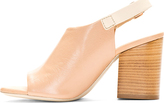 Thumbnail for your product : Veronique Branquinho Nude Leather Slingback Mule
