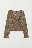 Thumbnail for your product : H&M Flounced blouse