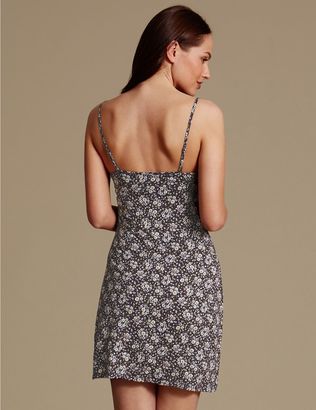 Marks and Spencer Floral Print Strappy Chemise