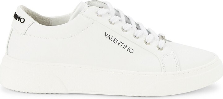 Valentino by Mario Valentino Magno Leather Sneakers - ShopStyle