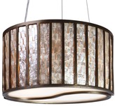 Thumbnail for your product : Varaluz Affinity 3 Light Drum Shade Pendant Light