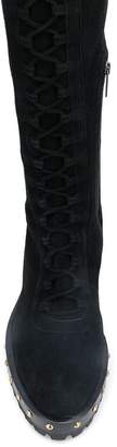 Le Silla stud-embellished thigh-high boots