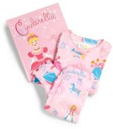 Thumbnail for your product : Cinderella 2399 Books To Bed Toddler's & Little Girl's Three-Piece "Cinderella" Pajamas & Book Set