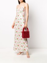 Thumbnail for your product : BERNADETTE Rose-Print Slip Dress