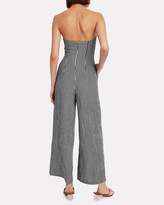 Thumbnail for your product : Solid & Striped Strapless Gingham Jumpsuit