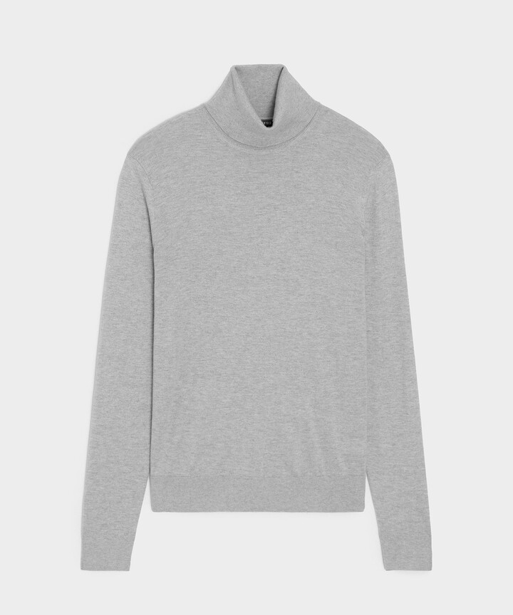 Todd Snyder Silk-Cashmere Turtleneck Sweater