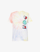 Thumbnail for your product : Tommy Jeans Luv The World logo-print cotton-jersey T-shirt
