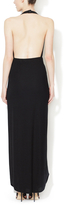 Thumbnail for your product : L'Agence Knit Halter Maxi Dress
