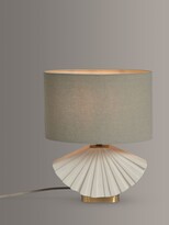 Thumbnail for your product : John Lewis & Partners Fan Concrete Table Lamp, Natural