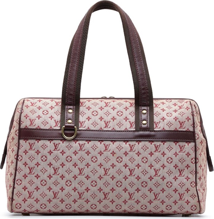 Louis Vuitton Croisette Marina Mini Lin Bag White and Pink Canvas For Sale  at 1stDibs