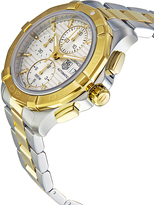 Thumbnail for your product : Tag Heuer Men's Aquaracer Unidirectional 18k Gold Bezel Chronograph Watch
