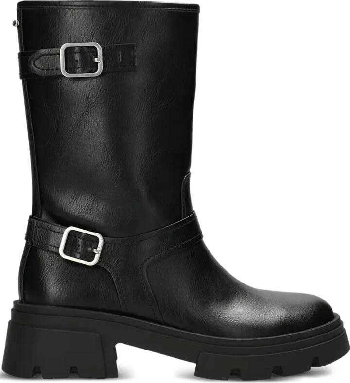 Mexx Sumatra River buckle platform boots