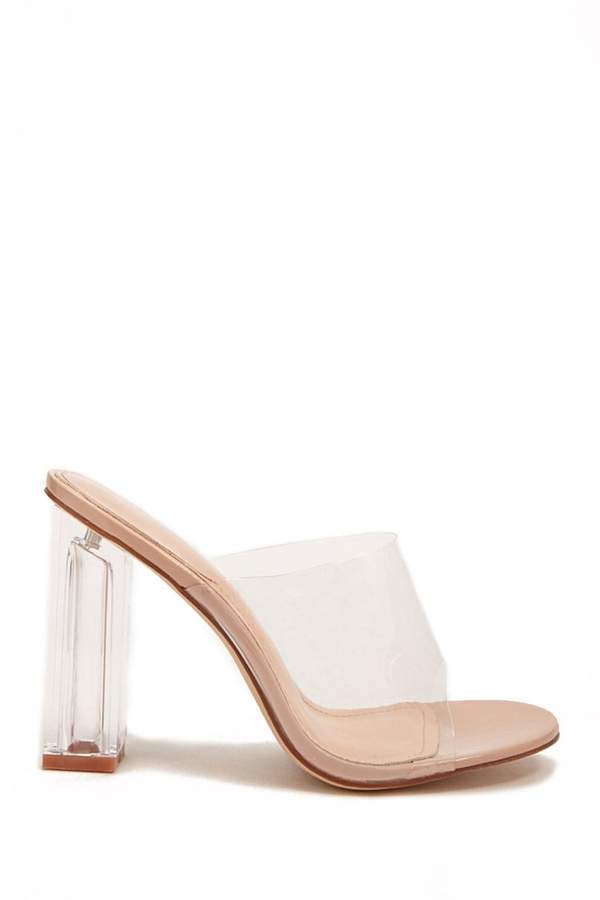 forever 21 clear heels