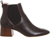 Thumbnail for your product : Office Limelight Block Heel Chelsea Boots Burgundy Leather