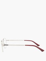 Thumbnail for your product : Gucci Eyewear Eyewear - Round Metal Glasses - Silver