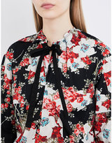 Thumbnail for your product : Rag & Bone Verna floral long-sleeved pure-cotton top