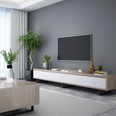 Corrigan Studio Modern Simple Style Wood TV Stand