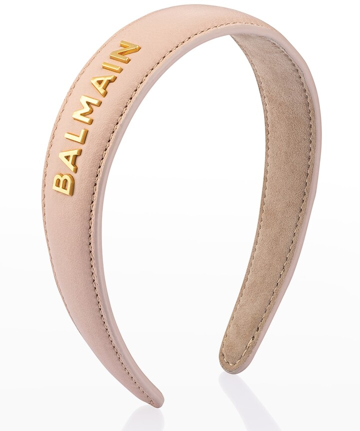 Balmain Hair Couture Limited Edition Leather Headband ShopStyle