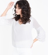 Thumbnail for your product : New Look Mela Pearl Tiered Sleeve Blouse