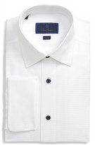 Thumbnail for your product : David Donahue Trim Fit Dress Shirt