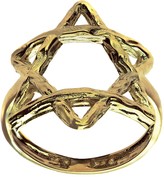 Thumbnail for your product : Adi Paz Star of David Ring, 14K Gold
