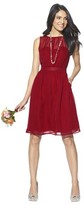 Thumbnail for your product : TEVOLIOTM  Women's Chiffon Illusion Sleeveless Bridesmaid Dress - Limited Availability Colors