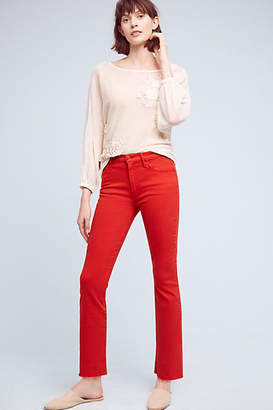 Mother The Insider Crop High-Rise Petite Jeans