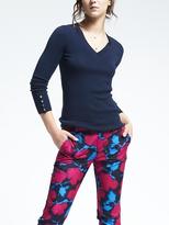 Thumbnail for your product : Banana Republic Merino Vee Pullover