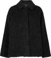 Thumbnail for your product : Eileen Fisher Brushed Alpaca-blend Coat