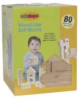 Thumbnail for your product : Edushape Wood-like 80 pc Firm Foam Blocks