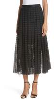 Thumbnail for your product : Tracy Reese Lace Mesh Midi Skirt