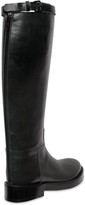 Thumbnail for your product : Ann Demeulemeester 30mm Brushed Leather Riding Boots