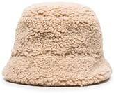Thumbnail for your product : Ruslan Baginskiy Teddy faux-shearling bucket hat