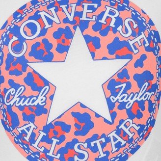 Converse ConverseGirls White Logo Print Top