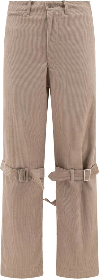 KAPITAL Buckle-Strap Trousers