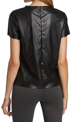 Bailey 44 Haven Faux Leather Top
