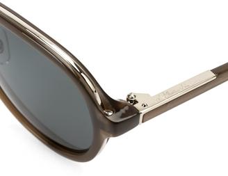 Linda Farrow Gallery aviator sunglasses - men - Acetate/stainless steel/glass - One Size