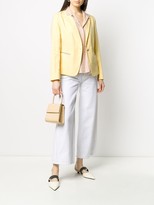 Thumbnail for your product : Fabiana Filippi Single-Breasted Fitted Blazer