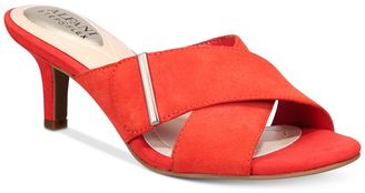 Alfani Women's Step 'N Flex Larrk Kitten-Heel Slip-On Sandals, Created for Macy's