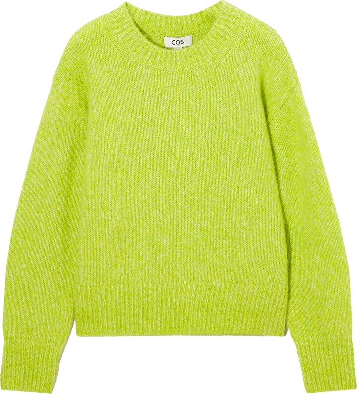 genoeg Bijdrager breedte COS Sweater Acid Green - ShopStyle