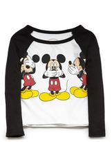 Thumbnail for your product : Forever 21 girls Mickey Mouse Baseball Tee (Kids)
