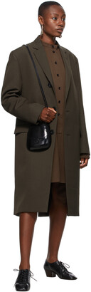 Lemaire Brown Wool Suit Coat