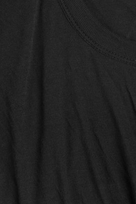 Rick Owens Draped Cotton T-Shirt
