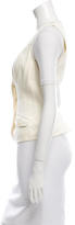 Thumbnail for your product : Diane von Furstenberg Button-Up V-Neck Vest w/ Tags
