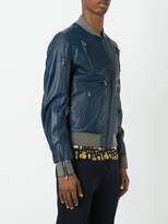 Thumbnail for your product : Dolce & Gabbana leather bomber jacket