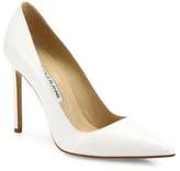 Thumbnail for your product : Manolo Blahnik BB Leather Point-Toe Pumps